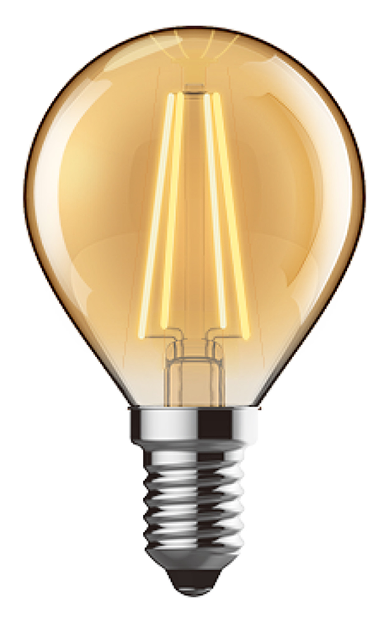 763522233  Classic Vintage LED Ball E14 Dimmable 4W